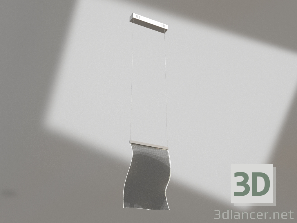 modello 3D Appendiabiti Lior cromato (08035-1A,02) - anteprima