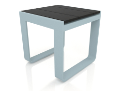 Table basse 42 (DEKTON Domoos, Bleu gris)