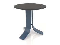 Table basse Ø50 (Gris bleu, DEKTON Domoos)