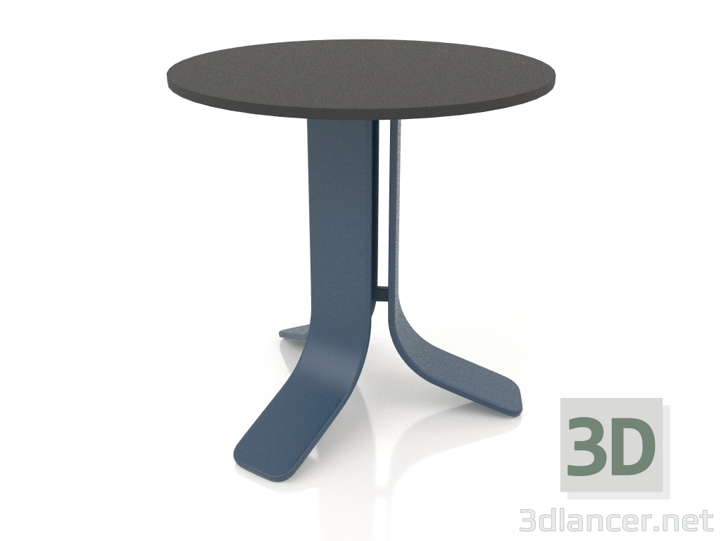 3d модель Стіл кавовий Ø50 (Grey blue, DEKTON Domoos) – превью