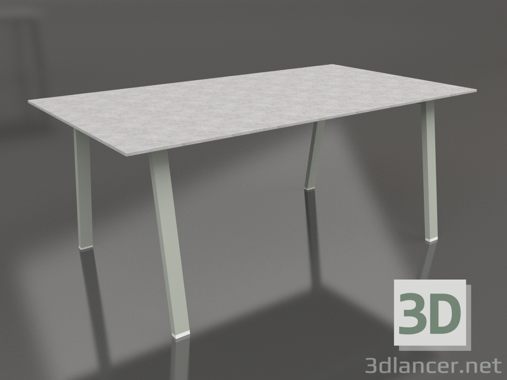 Modelo 3d Mesa de jantar 180 (cinza cimento, DEKTON) - preview