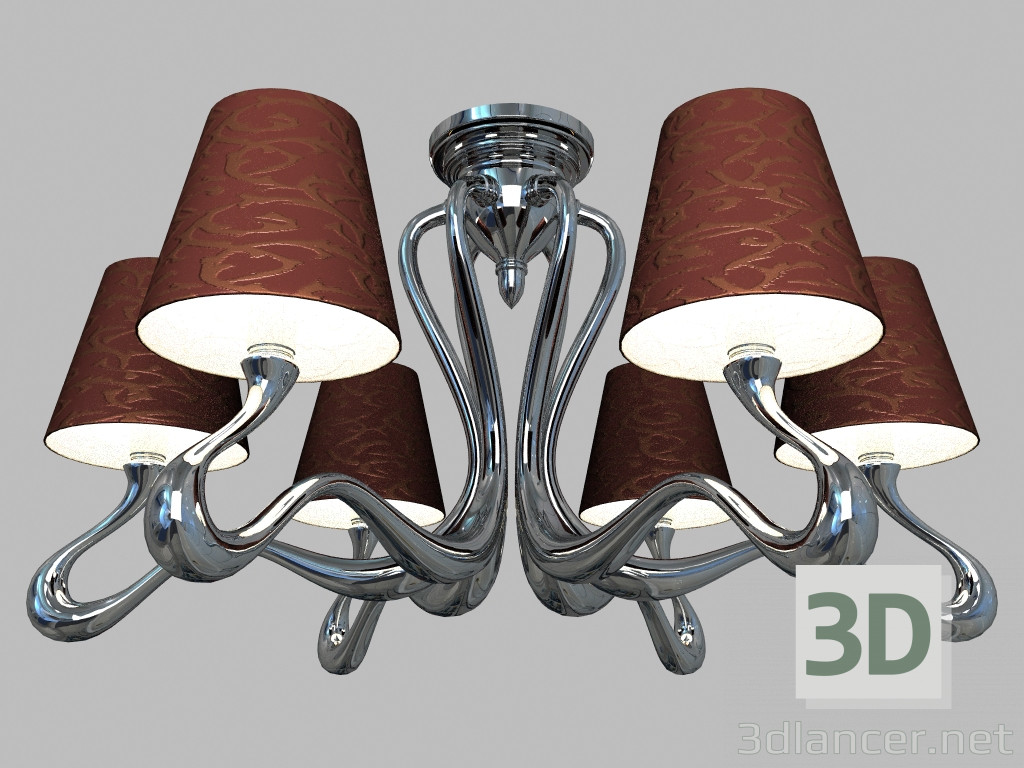 3d model Chandelier mx1100808-6b confuso - preview