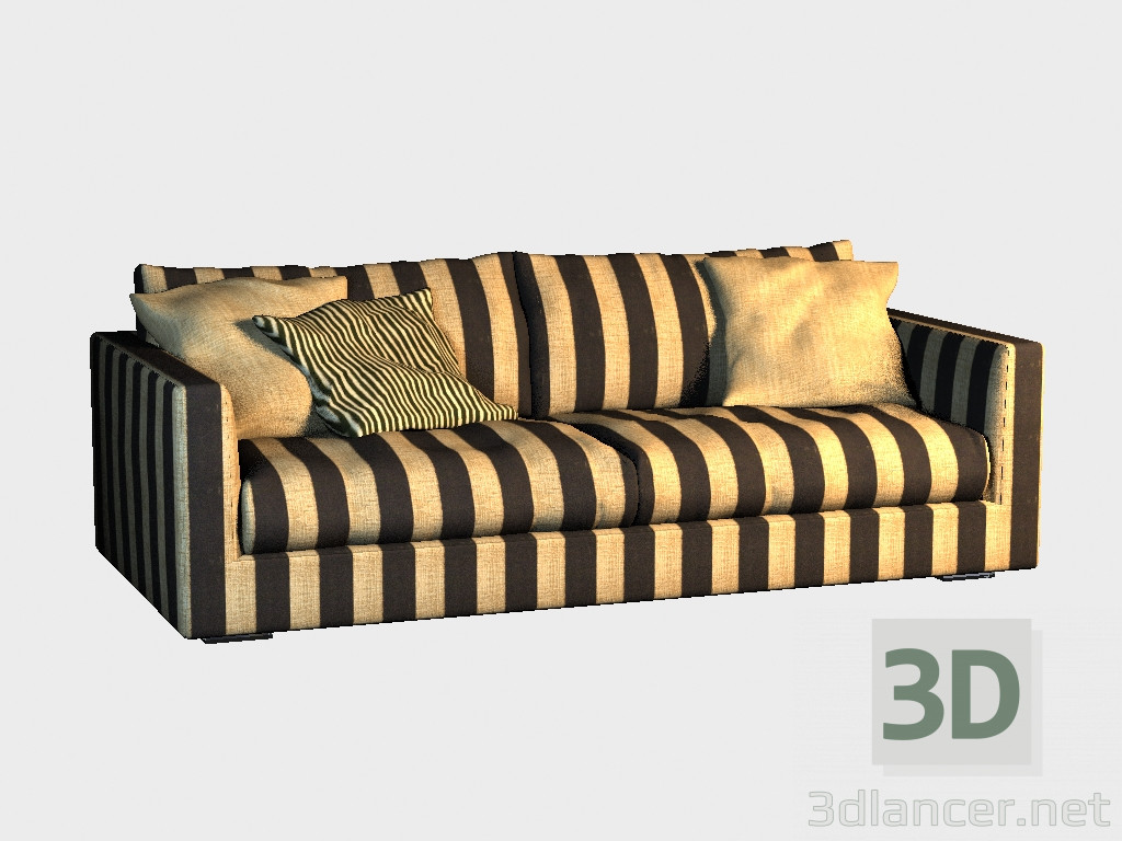 3d model Sofá Alexander (230) - vista previa