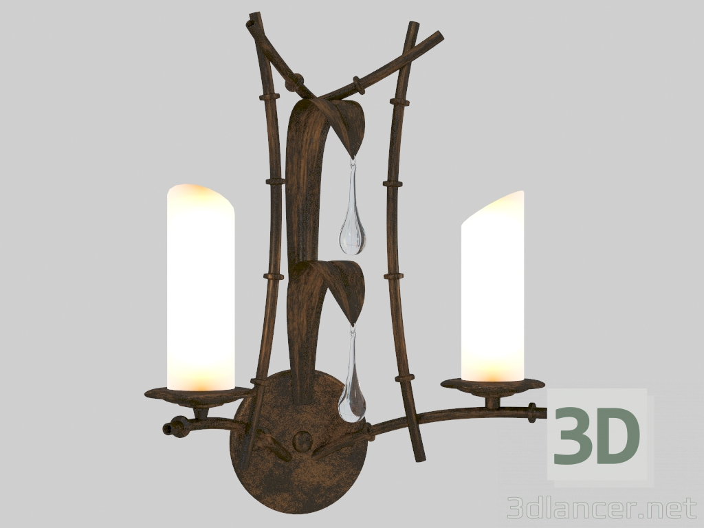 3d model Sconce Bambus (1397-2W) - preview