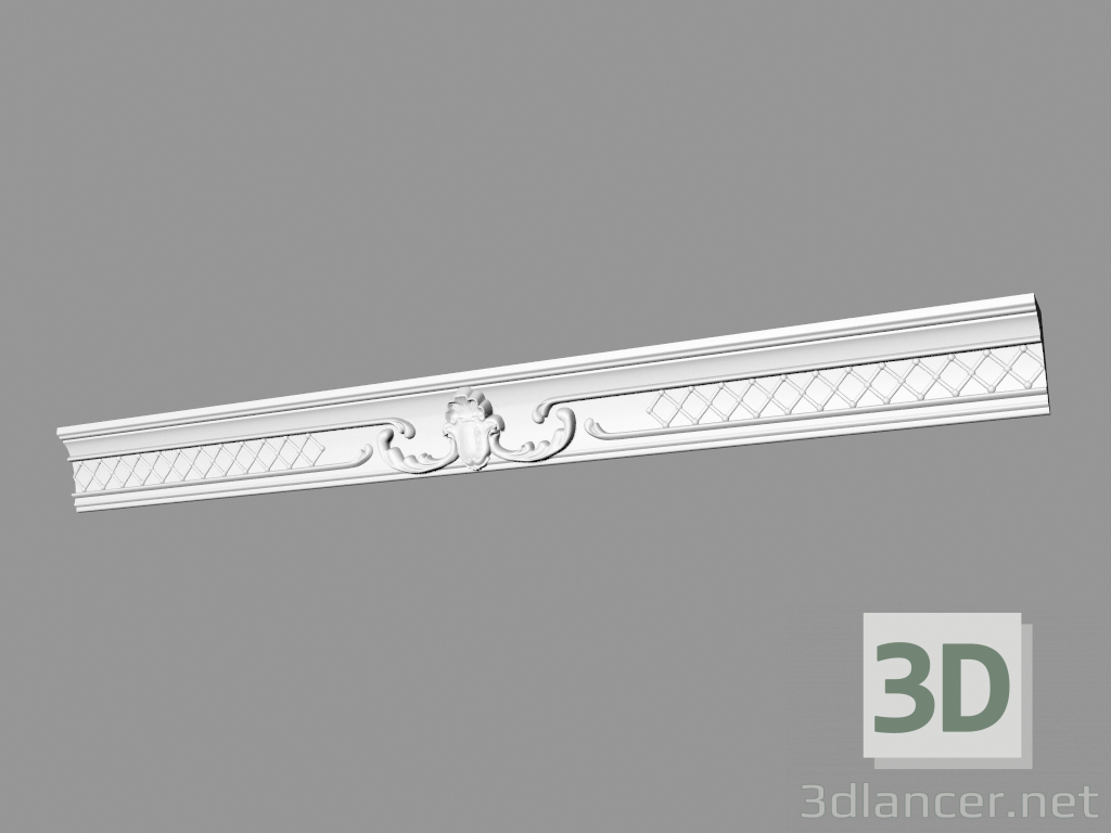 3D Modell Geformtes Gesims (CF14) - Vorschau