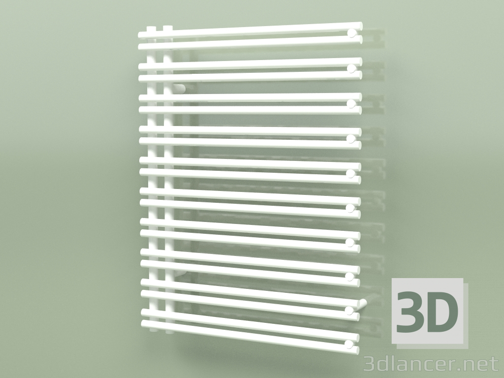 3d model Heated towel rail - Ratea (800 x 600, RAL - 9016) - preview