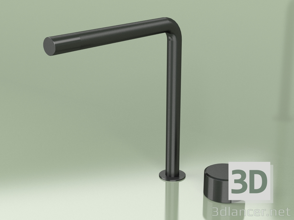 modèle 3D Mitigeur 2 trous avec bec orientable (16 32 T, ON) - preview