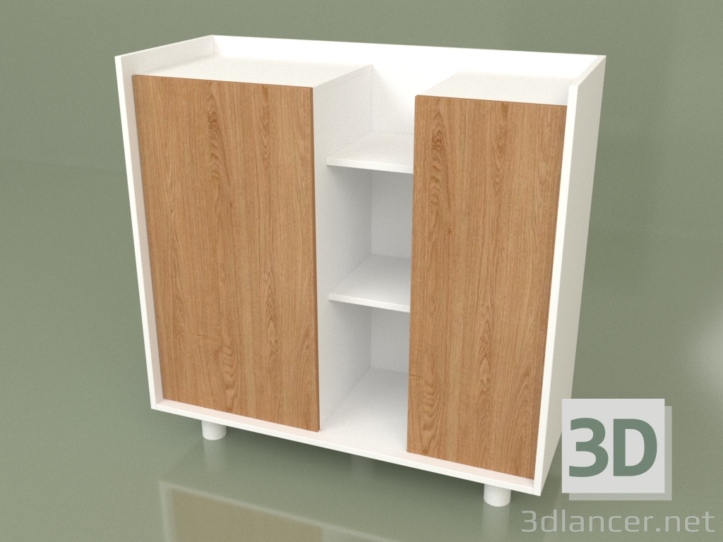 modello 3D Cassettiera (30341) - anteprima