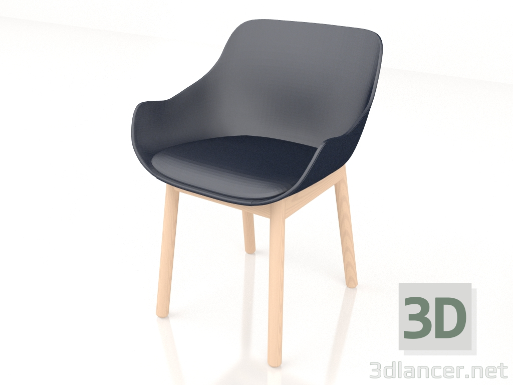 modello 3D Sedia Baltic Classic BL4P14 - anteprima