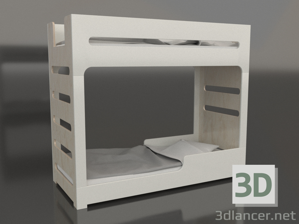 modello 3D Letto a castello MODE F (UWDFA1) - anteprima