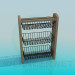 3d model Kitchen hanging shelf - preview