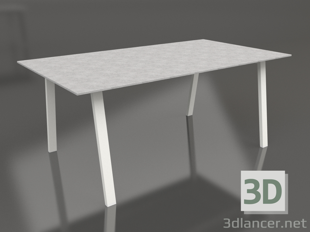 3d модель Стол обеденный 180 (Agate grey, DEKTON) – превью