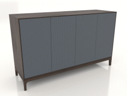Mobile TV FARGO con frontali fresati 1600x500x950 mm (ardesia, rovere scuro, opzione 1)