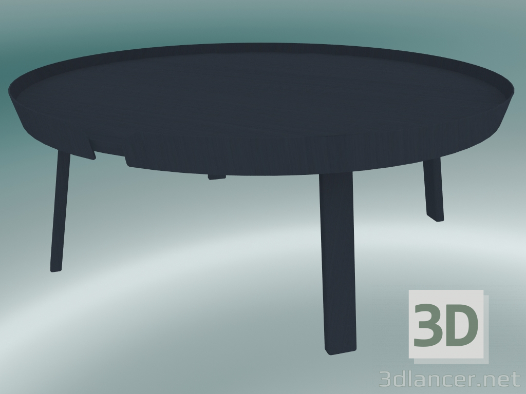 Modelo 3d Mesa de centro Around (Extra Large, Antracite) - preview