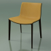 3d model Chair 2088 (4 wooden legs, with upholstery in the front, wenge) - preview