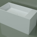 3d model Lavabo sobre encimera (01UN42102, Glacier White C01, L 72, P 36, H 36 cm) - vista previa