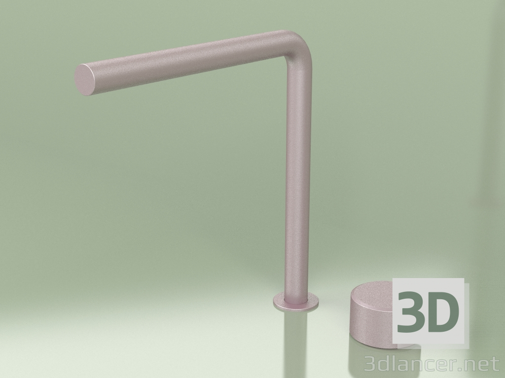 modèle 3D Mitigeur 2 trous avec bec orientable (16 32 T, OR) - preview