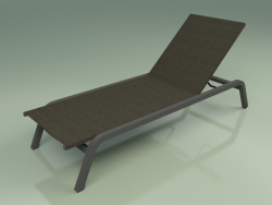 Chaise longue 001 (Metal Smoke, Batyline IMO Graphite)