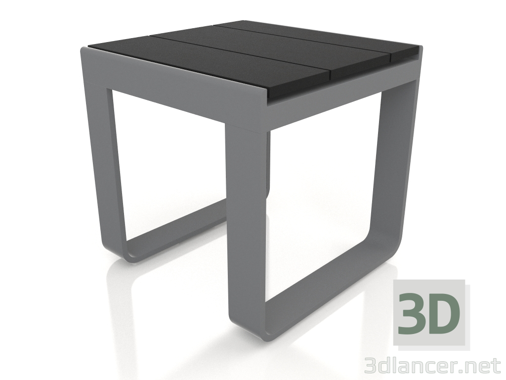 3d модель Столик кавовий 42 (DEKTON Domoos, Anthracite) – превью