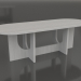 3d model Mesa de comedor OVAL LARGE 2400x900 mm (blanco RAL 9010) - vista previa