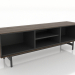 modello 3D Mobile TV 3 1450 mm (frassino alleggerito noce) - anteprima