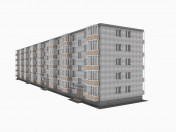 Russian flat house 1-464 series