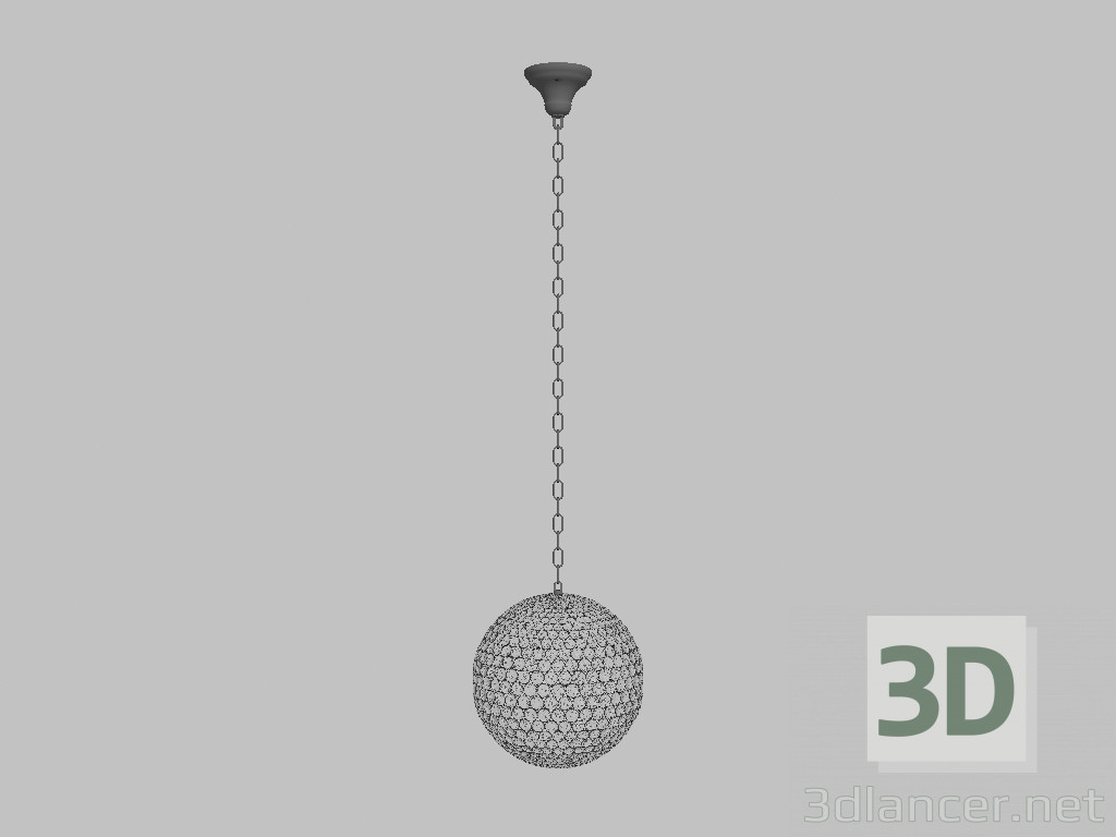 modello 3D Lampadario corso md103204-5a - anteprima