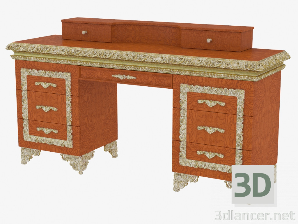 modèle 3D Table de toilette de style classique 780 - preview