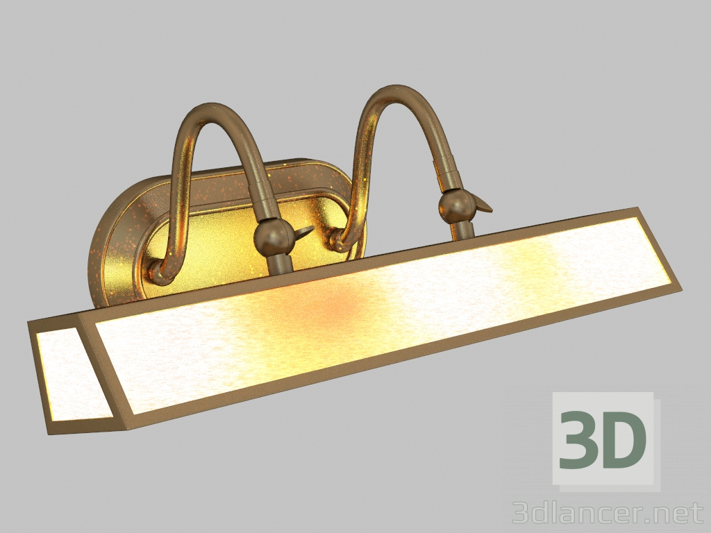 Modelo 3d Luzes para Picturion pinturas (1398-3W) - preview