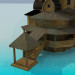 3d model Wooden church - preview