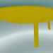 Modelo 3d Mesa de centro Around (Extra Large, Amarelo) - preview