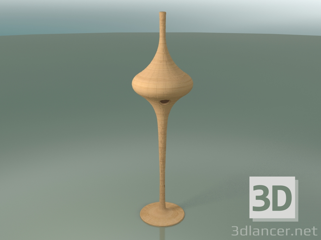 Modelo 3d Lâmpada de assoalho (L, Natural) - preview