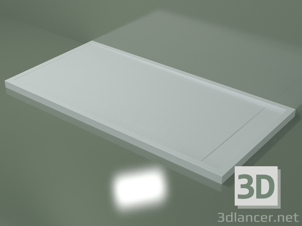 3d model Shower tray (30R15245, sx, L 200, P 100, H 6 cm) - preview