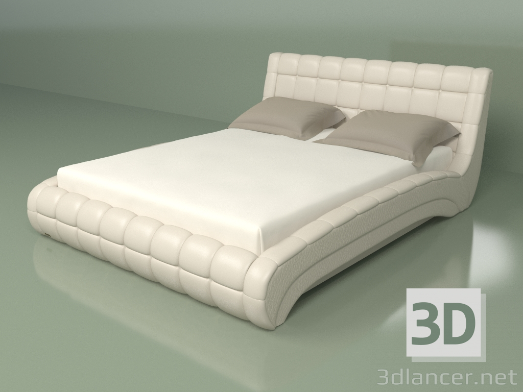 Modelo 3d Cama de casal Mons 1,6 m - preview