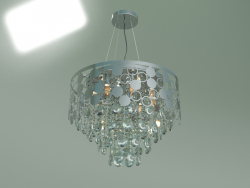 Lustre suspendu Lianna 10123-8 (cristal transparent chromé Strotskis) Smart