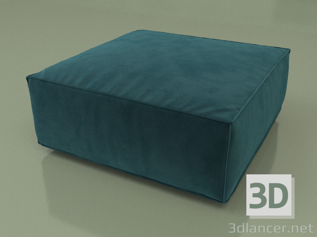 modello 3D Pouf Vento - anteprima