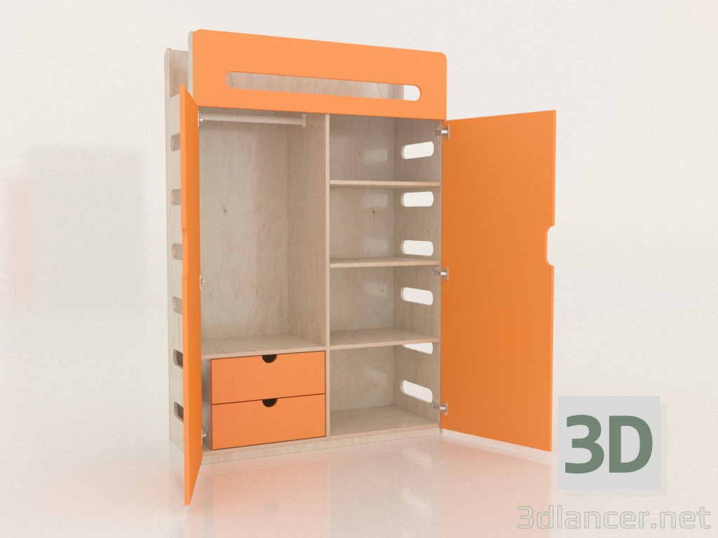 Modelo 3d Roupeiro aberto MOVE WC (WOMWC2) - preview