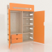 3D Modell Kleiderschrank offen MOVE WC (WOMWC2) - Vorschau