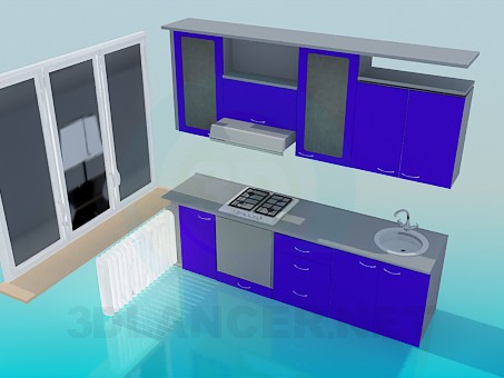 Modelo 3d Canto na cozinha - preview