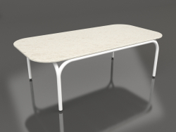 Table basse (Blanc, DEKTON Danae)