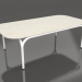 3d model Mesa de centro (Blanco, DEKTON Danae) - vista previa