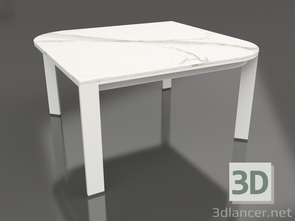 modello 3D Tavolino 70 (Grigio agata) - anteprima