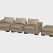 3d model Elements for a sofa bed Brabus - preview