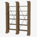 3d model Rack X-CROSS DOUBLE BOOKSHELF (8810.0001.80) - preview