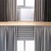 3d Curtains with Roman curtain (V-ray + Corona) model buy - render