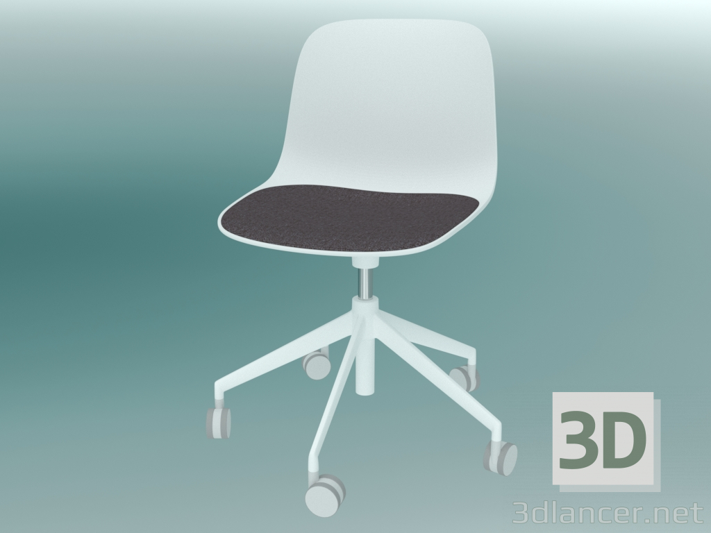 3d model Silla con ruedas SEELA (S340) - vista previa