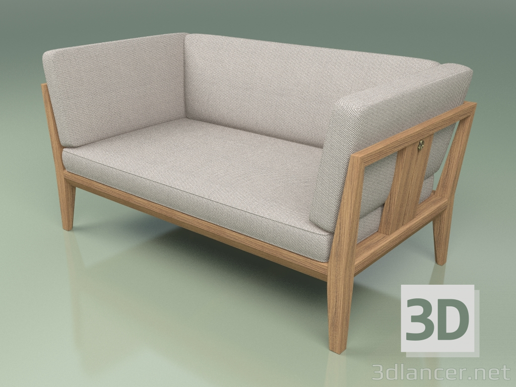 3d model Sofá 001 - vista previa