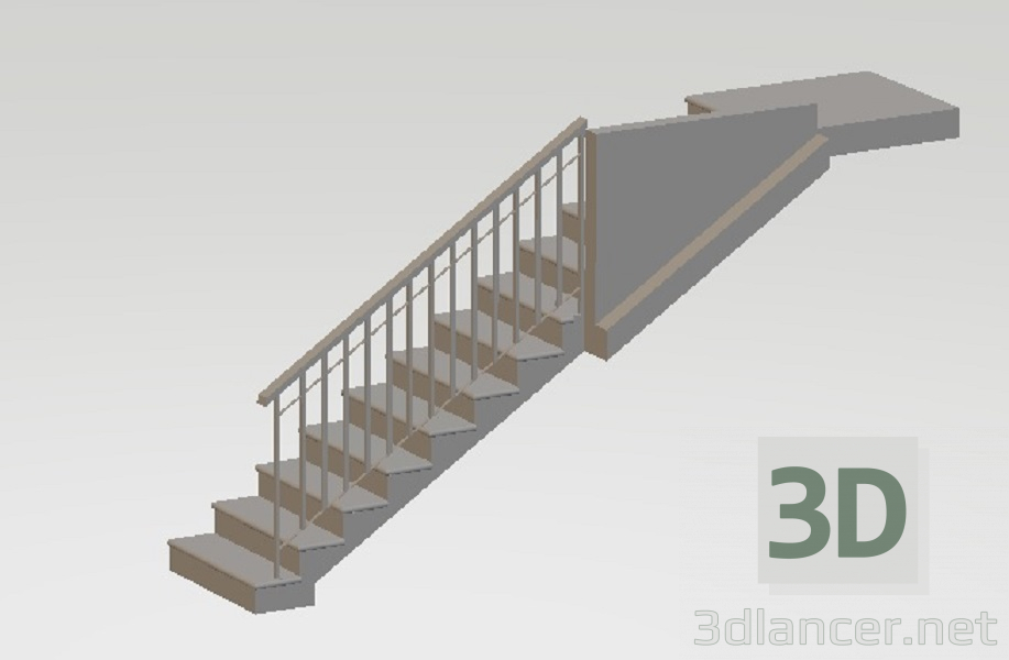 3D Modell Leiter - Vorschau