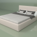 3d model Cama de matrimonio Nápoles 1,6 m - vista previa