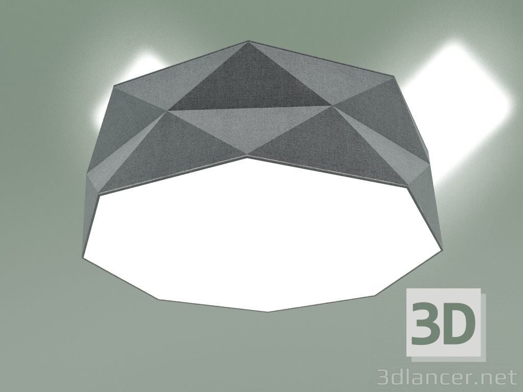 3d model Plafón 1566 (gris) - vista previa